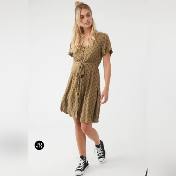 Vestido Sudadera Con Capucha O'Neill Surf State Para Mujer - Blanco Melange - Corte Oversize, Interior Cepillado